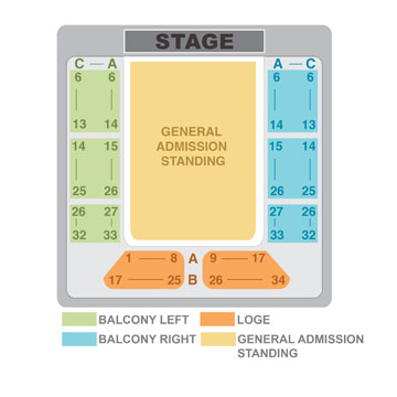 座席表のイメージ